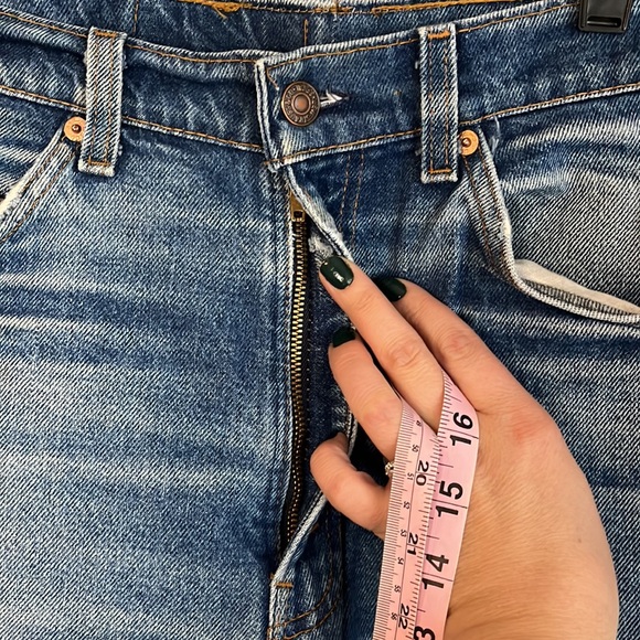 Orange Tag Vintage Levi’s 517 Distressed Mom Jeans - Picture 4 of 11